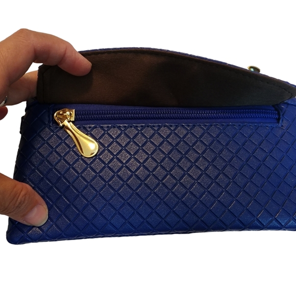 Small women clutch Royal Blue - Picture 2 of 8